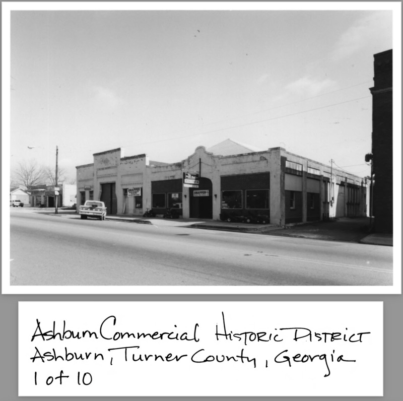 Ashburn Com. Hist. District Application Photo - 1 of 10 - Streetscape view of Main Street, north of College Ave.; Photographer facing northeast.png