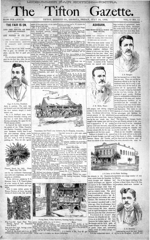 1896 July 10 - Tifton Gazette - Ashburn, The most Moral Town in the State.pdf