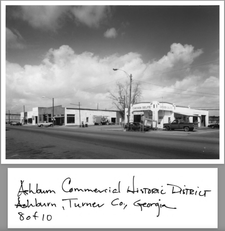 Ashburn Com. Hist. District Application Photo - 8 of 10 - Gas station, corner of Main Street and Monroe St.; photographer facing northeast.png