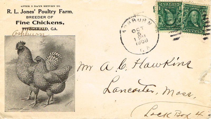 R.L. Jones Letter October 5, 1908 envelope.tif