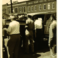Return of Roy Sumner's body, October 1942, front.jpg