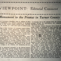 1970 March 12 - Peanut Monument Editorial.jpg