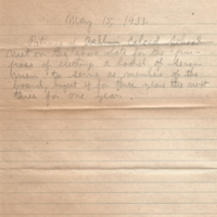 Patrons of Ashburn Colored School Meeting Minutes - election of board - May 13, 1933 1.jpg
