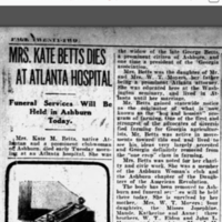 Kate Moyers Betts dies, wife of George T Betts.PNG