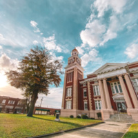Turner County Courthouse, view from both sides