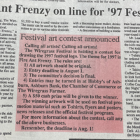 Fire Ant Frenzy on line for &#039;97 Festival