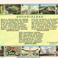 Georgialand - Greetings from Ashburn, GA - postcard front.tif