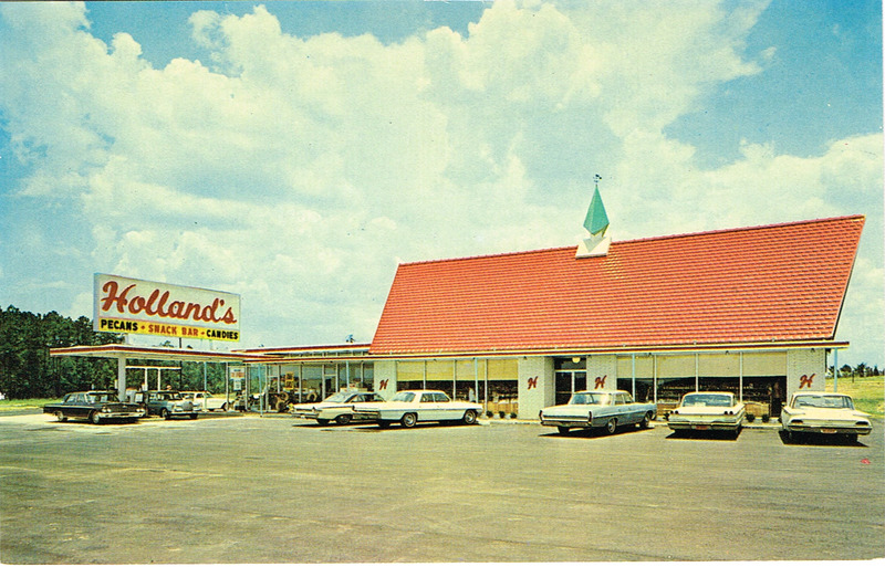 Hollands Pecans Snack Bar Candies - postcard front.tif