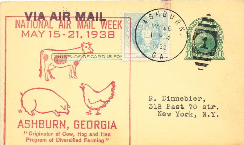 Cow, Hog and Hen 1938 Ashburn envelope.tif