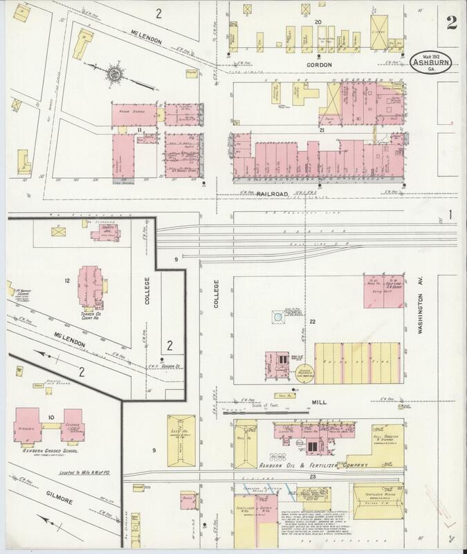 Sanborn Fire Insurance Map from Ashburn, Turner County, Georgia. - March 1912 2.jpg