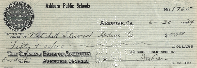 Ashburn Public Schools - Citzens Bank 1934 .jpg