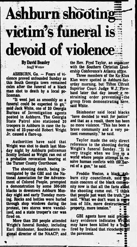 The Atlanta Constitution October 07, 1985 - Ashburn shooting victim's funeral is devoid of violencea.jpg