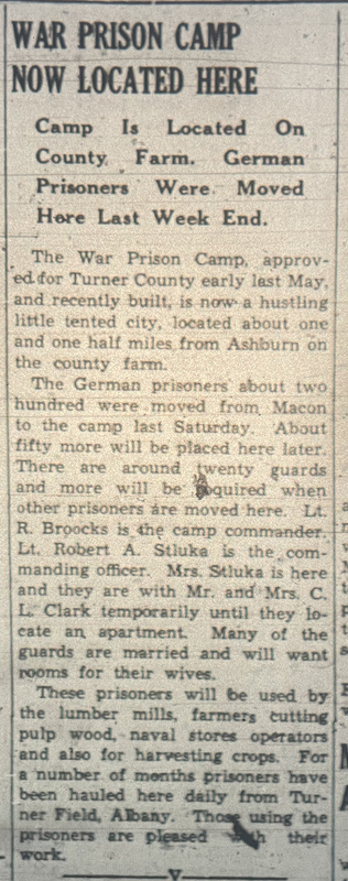 1944 Jul 20 WGF - POW Camp 'War Prison Camp Now Located Here'.jpg