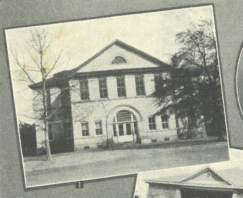 History of Turner County by John Ben Pate, reprint 1979 - between pages 64 & 65 front - Sycamore Consolidated High School.png