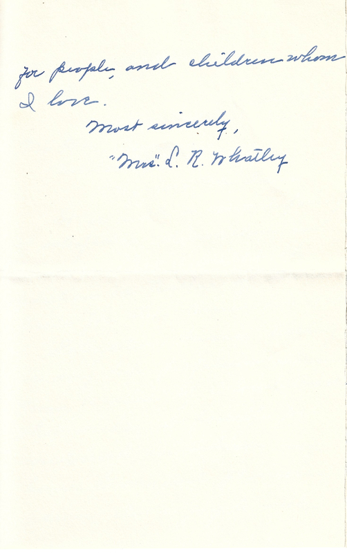 Letter from teacher [Mrs. L. R. Whatley] to FM Tison accepting position - June 9, 1934 2.jpg