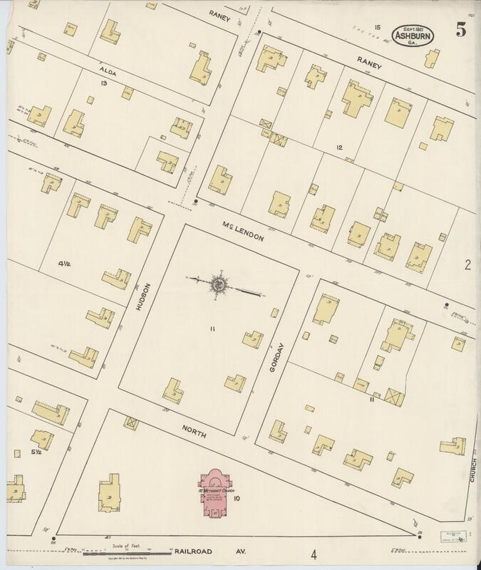 Sanborn Fire Insurance Map from Ashburn, Turner County, Georgia. - Sept 1921 5.jpg