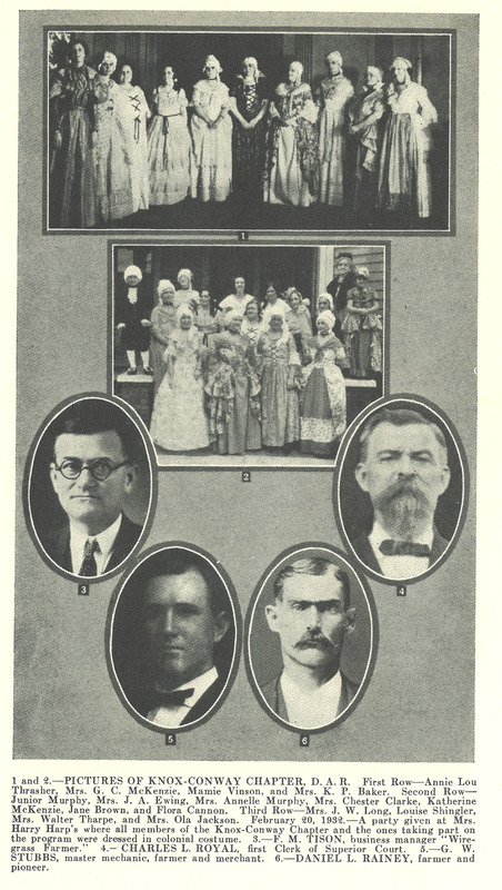 History of Turner County by John Ben Pate, reprint 1979 - between pages 128 & 129 front.png