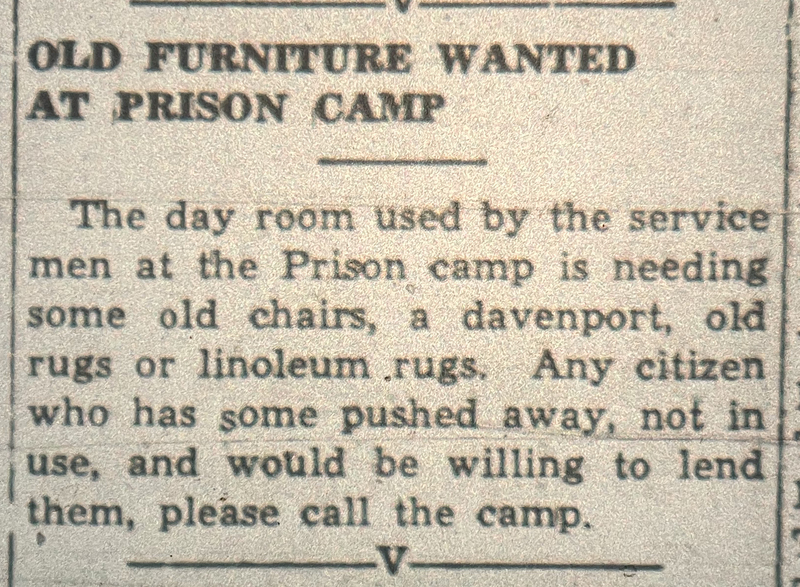 1945 Jan 4 WGF- POW camp needs furniture .jpg