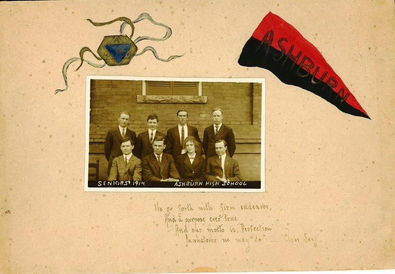 Ashburn High School Seniors 1914.jpg