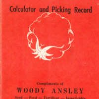 Cotton Book Calculator and Picking Record front of book.tif