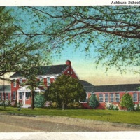 Ashburn School Postcard