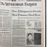 The Wiregrass Farmer - November 7, 1985 - November 12 Inquest to Decide How Prisoner Died Here.jpg