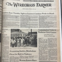 The Wiregrass Farmer October 3, 1985 - Tensions Ease Tuesday Night as Lawmen Continue Probe in Death full page 1 of 4.jpg