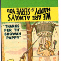 North_s Garage - Thanks fer th_ showah pappy matchbook.tif