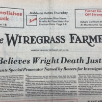 The Wiregrass Farmer - October 31, 1985 - Perry Believes Wright Death Justifiable.jpg