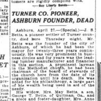 Death of JS Betts Sr - The Atlanta Constitution - 28 Apr 1918.PNG