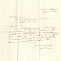 Letter from teacher [Alice Tharpe] to FM Tison accepting position - April 21, 1934.jpg