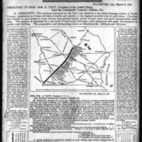 Gulfline Railway Company - letter with J S Betts, J L Evans, and G C McKenzie - Atlanta Constitution Mar 10 1911.JPG