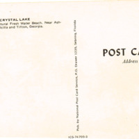 Crystal Lake - ICS-74705-3 - postcard back.tif