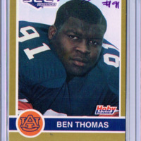 Ben Thomas - Auburn Tigers #91 signed card SEC.tif
