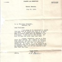 Ashburn Public Schools - Letter from Tifton Buick Company to H. L. Williams - July 30, 1932.jpg