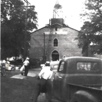 Ashburn Baptist Church Steeple Raising 1956 4.jpg