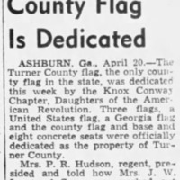 The Atlanta Journal Sat, Apr 20, 1940 ·Page 13 - County Flag is Dedicated.png