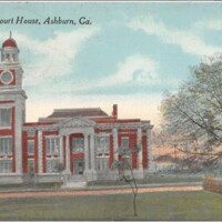 Turner County Courthouse postcard