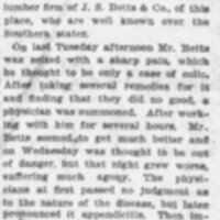 Death of J.S. Betts Jr Macon Telegraph Feb 26 1899.JPG