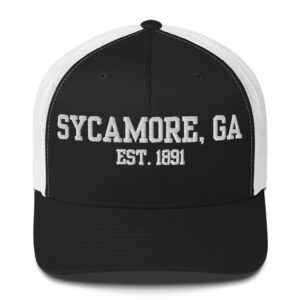 Sycamore, GA est. 1891 Puff Embroidered Trucker Cap