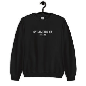 Sycamore, GA est. 1891 Embroidered Sweatshirt