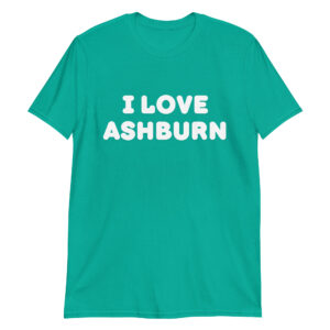 "I Love Ashburn" Short-Sleeve Unisex T-Shirt