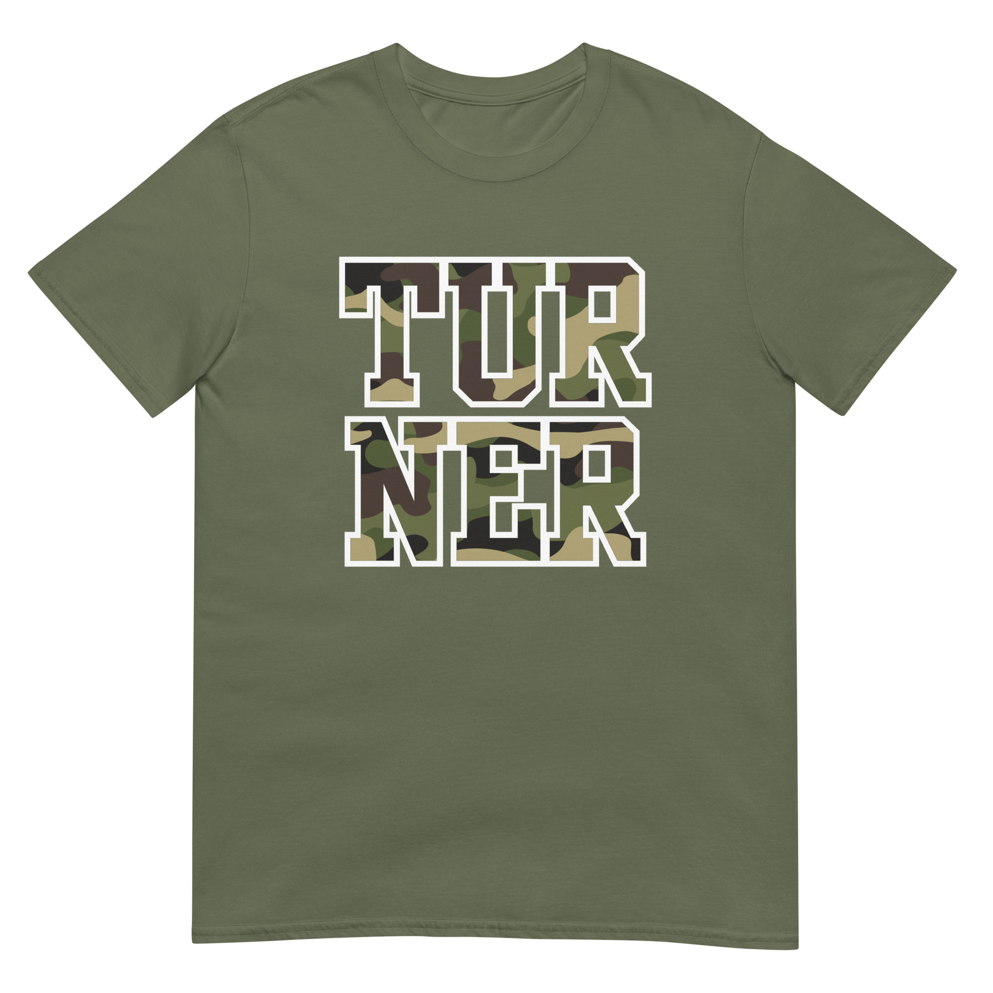 TURNER Camo Short-Sleeve Unisex T-Shirt - Image 6