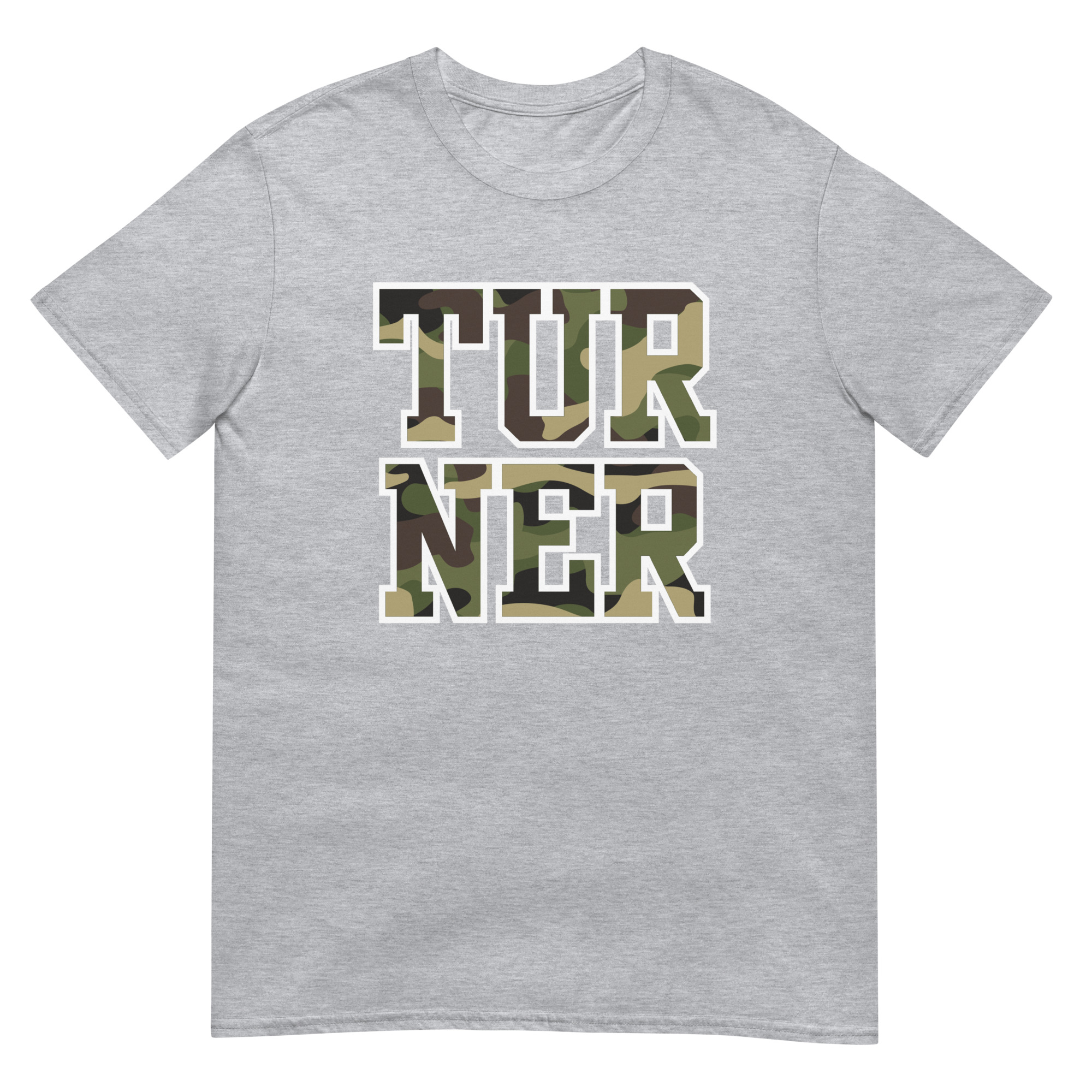 TURNER Camo Short-Sleeve Unisex T-Shirt - Image 13