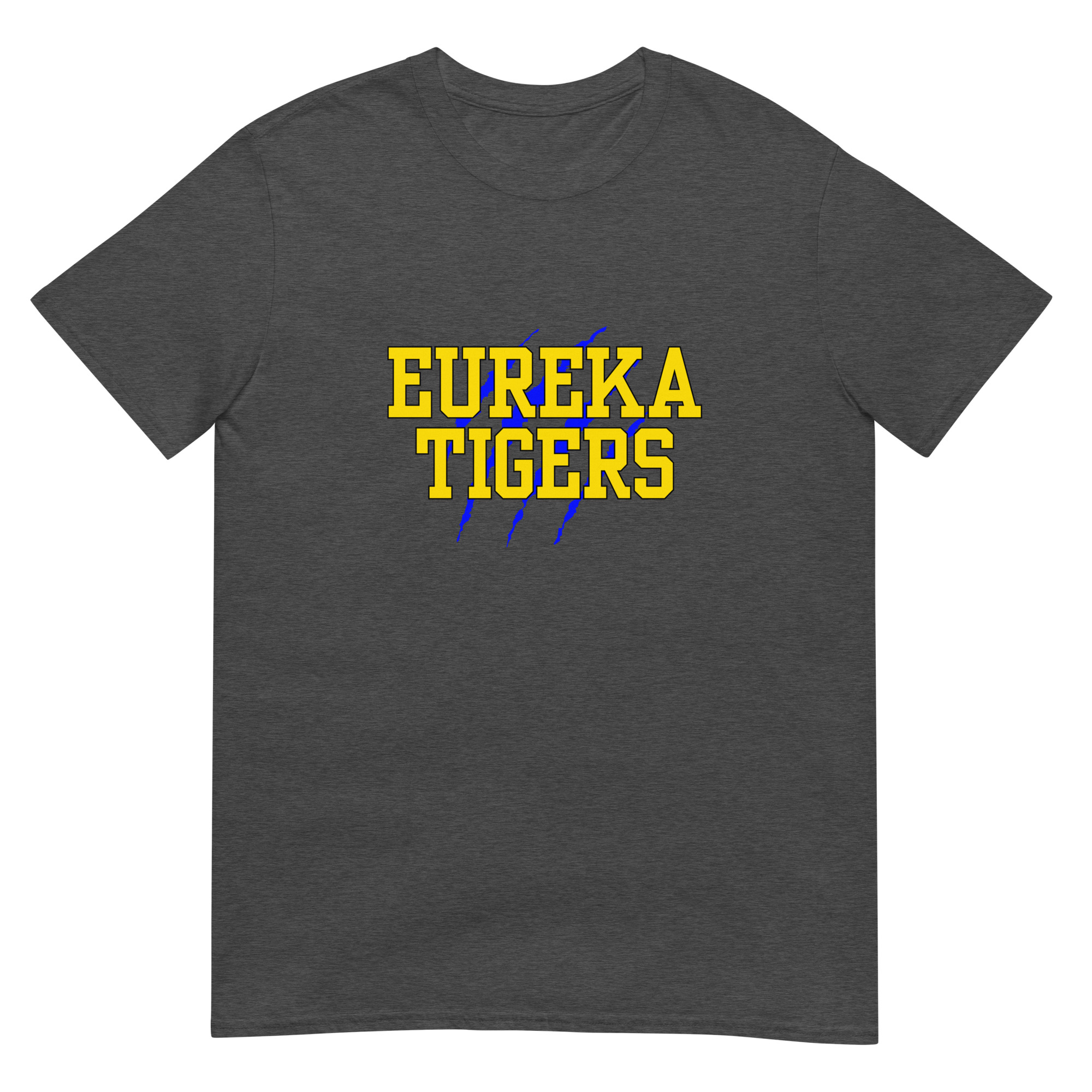 Yellow Eureka Tigers Short-Sleeve Unisex T-Shirt - Image 5