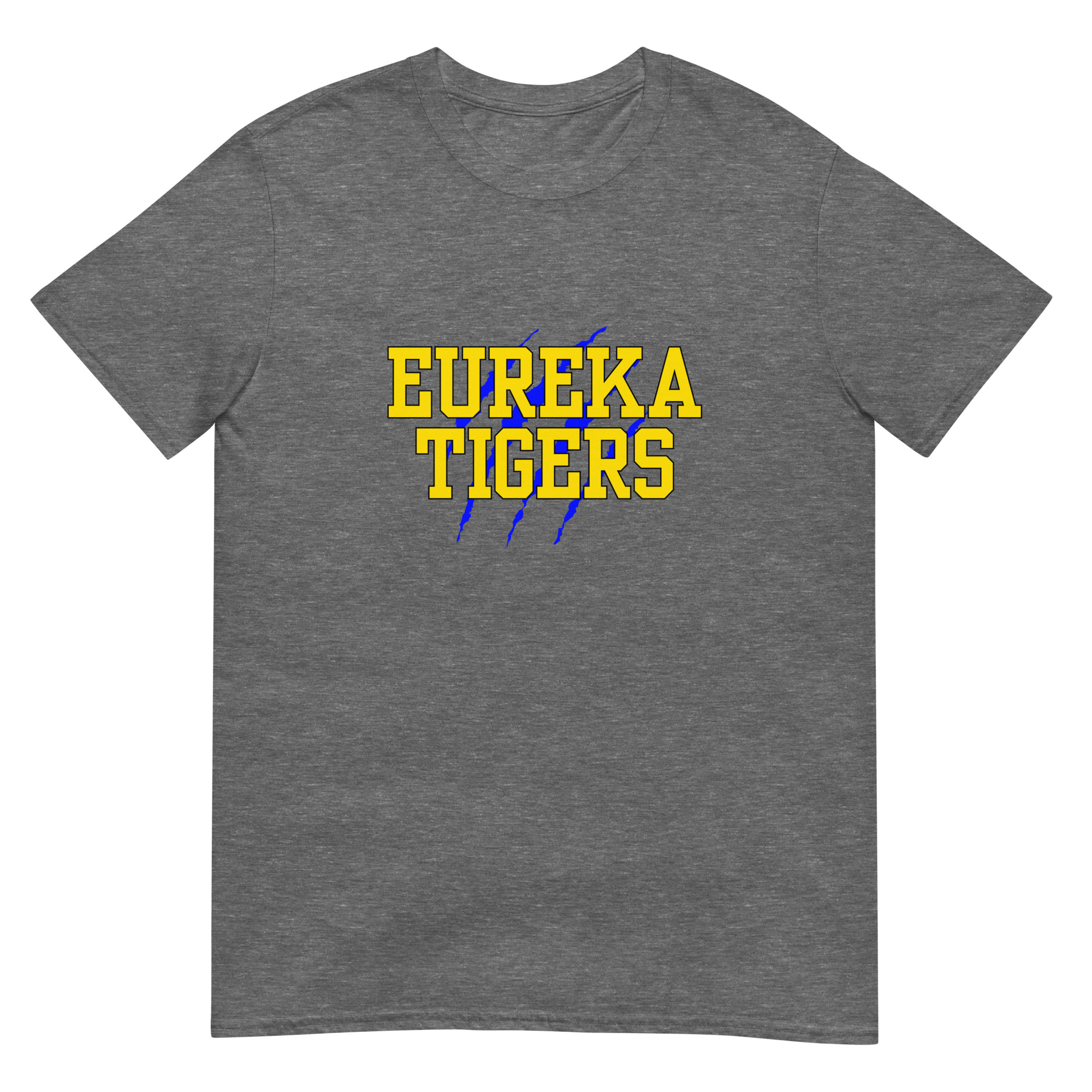 Yellow Eureka Tigers Short-Sleeve Unisex T-Shirt - Image 7