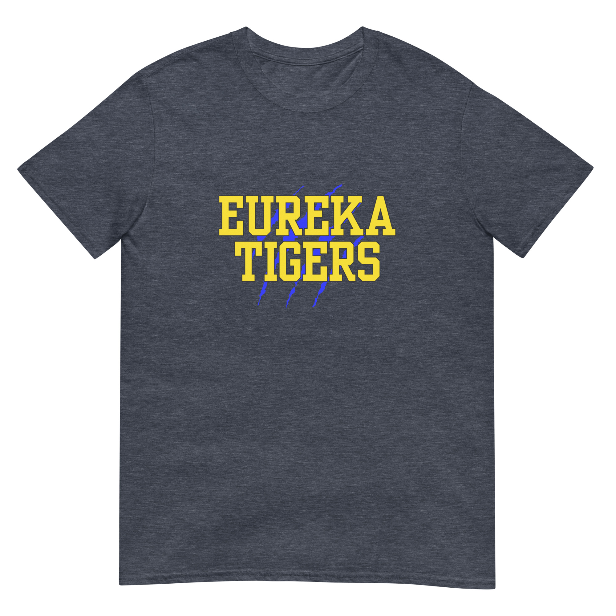 Yellow Eureka Tigers Short-Sleeve Unisex T-Shirt