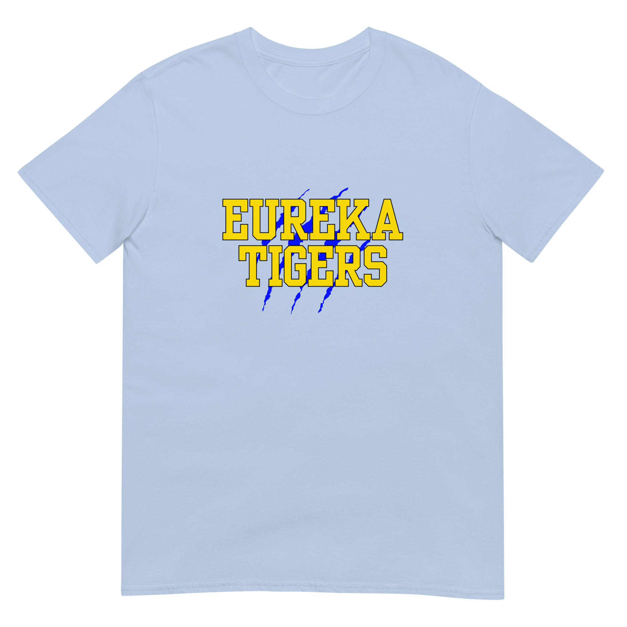 Yellow Eureka Tigers Short-Sleeve Unisex T-Shirt - Image 9